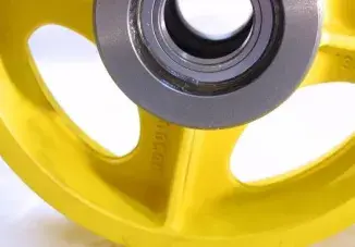 Seilrolle / Aufzug / Lagerung / Instandsetzung